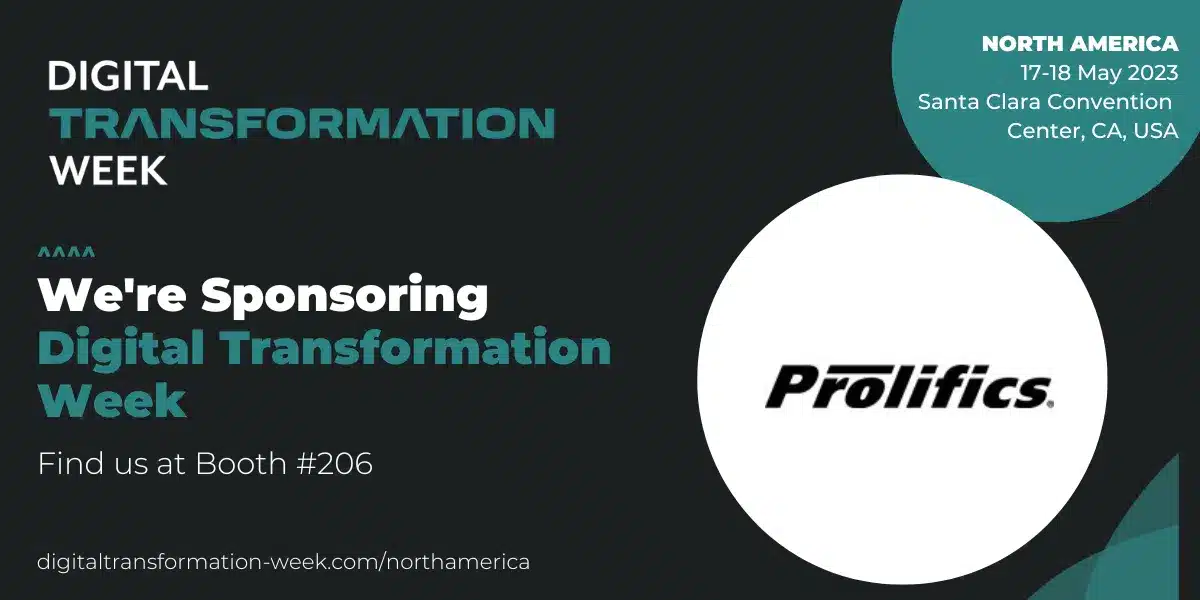 Prolifics at Digital Transformation Week 2023